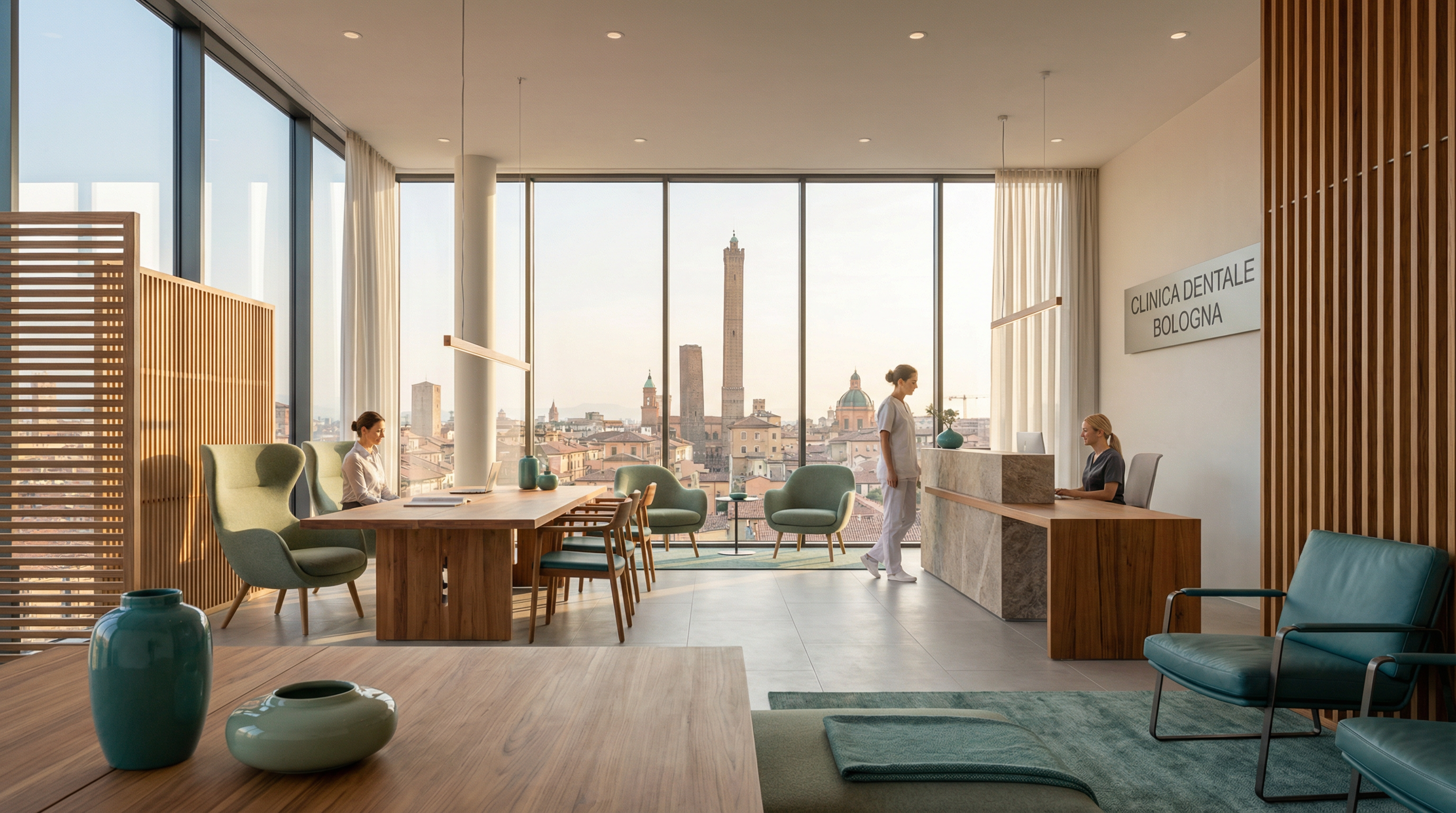 Microdent Clinic Bologna with view